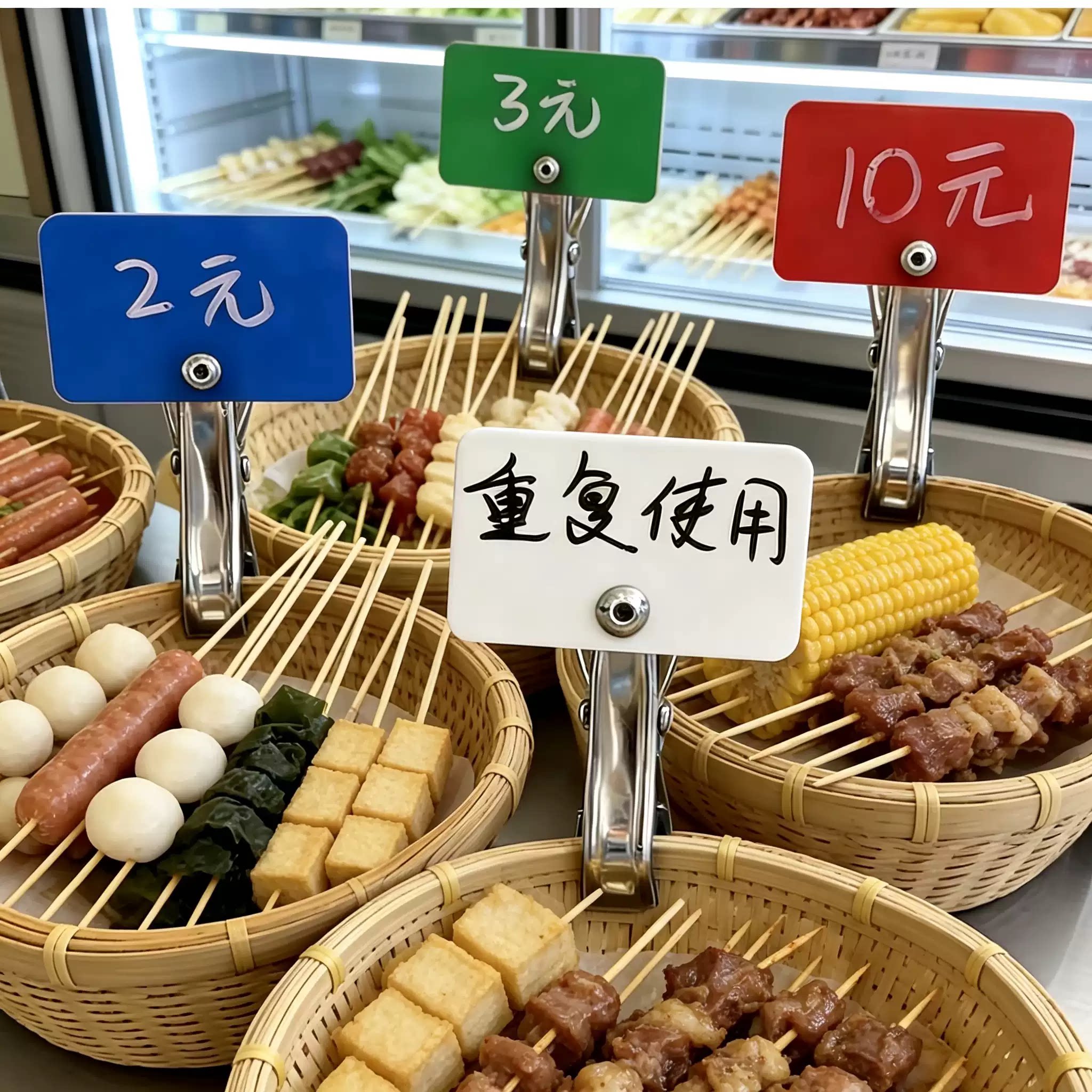 【量大优惠】夹子价格展示牌