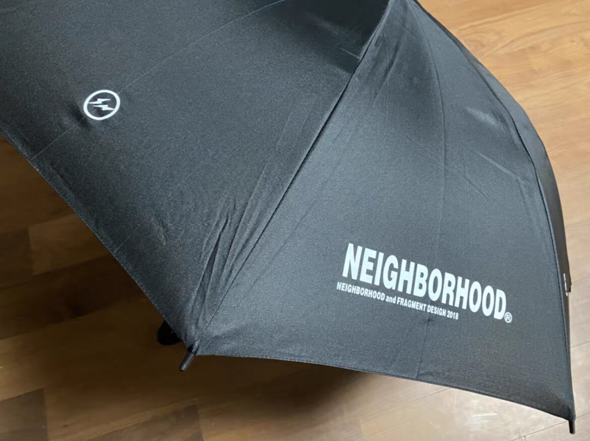 NEIGHBORHOOD雨伞闪电联名长柄伞余文乐藤原浩便利店FRAGMENT