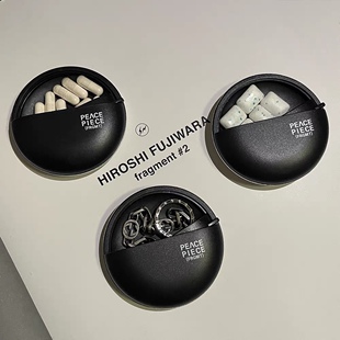 FRAGMENT DESIGN PEACE PIECE NBHD藤原浩闪电药盒便携式随身迷你