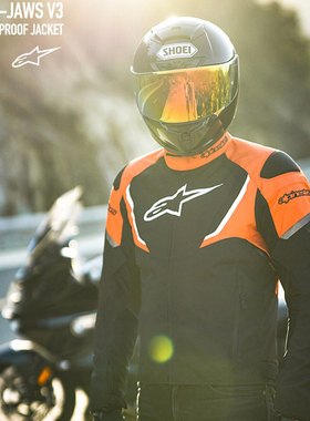 A星摩托车骑行服机车保暖赛车服公路运动款骑行夹克防摔T-Jaws V3