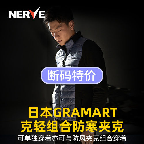 摩托范丨NERVE涅夫拿铁冬季骑行服男女克轻防寒内胆可拆护具防摔