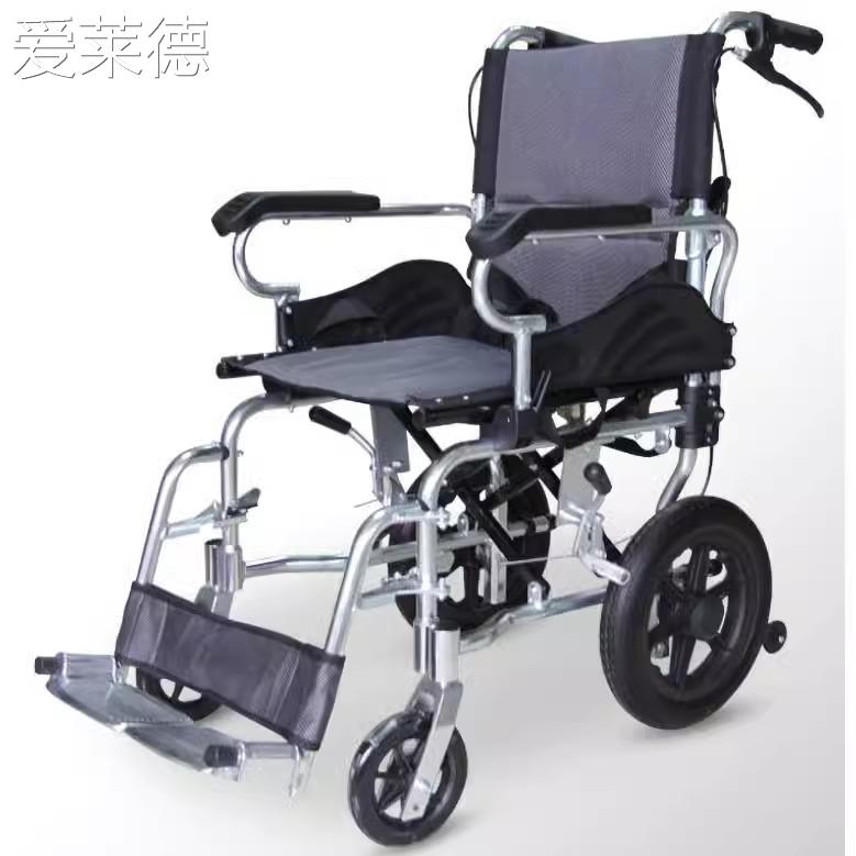 爱莱德【香港澳门免邮】铝合金旅游手推车超轻便携折叠老人旅行轮