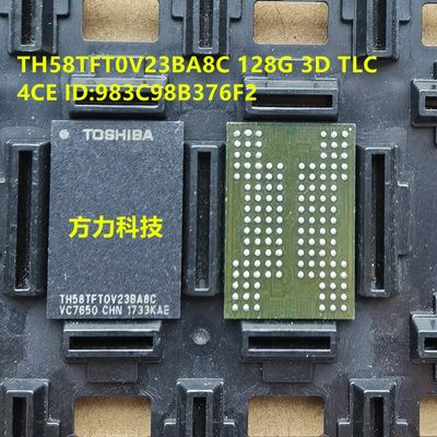 TH58TFT0V23BA8C东芝3D TLC 128G固态颗粒BICS3 U盘芯片 支持2258