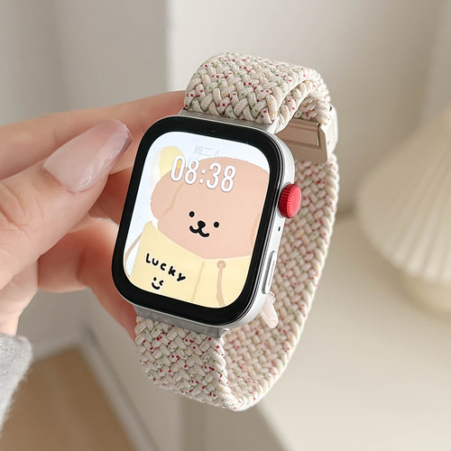 适用华为手表带Fit4/pro尼龙编织