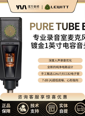 LEWITT/莱维特 PURE TUBE ES专业录音室电子管麦克风录音棚话筒