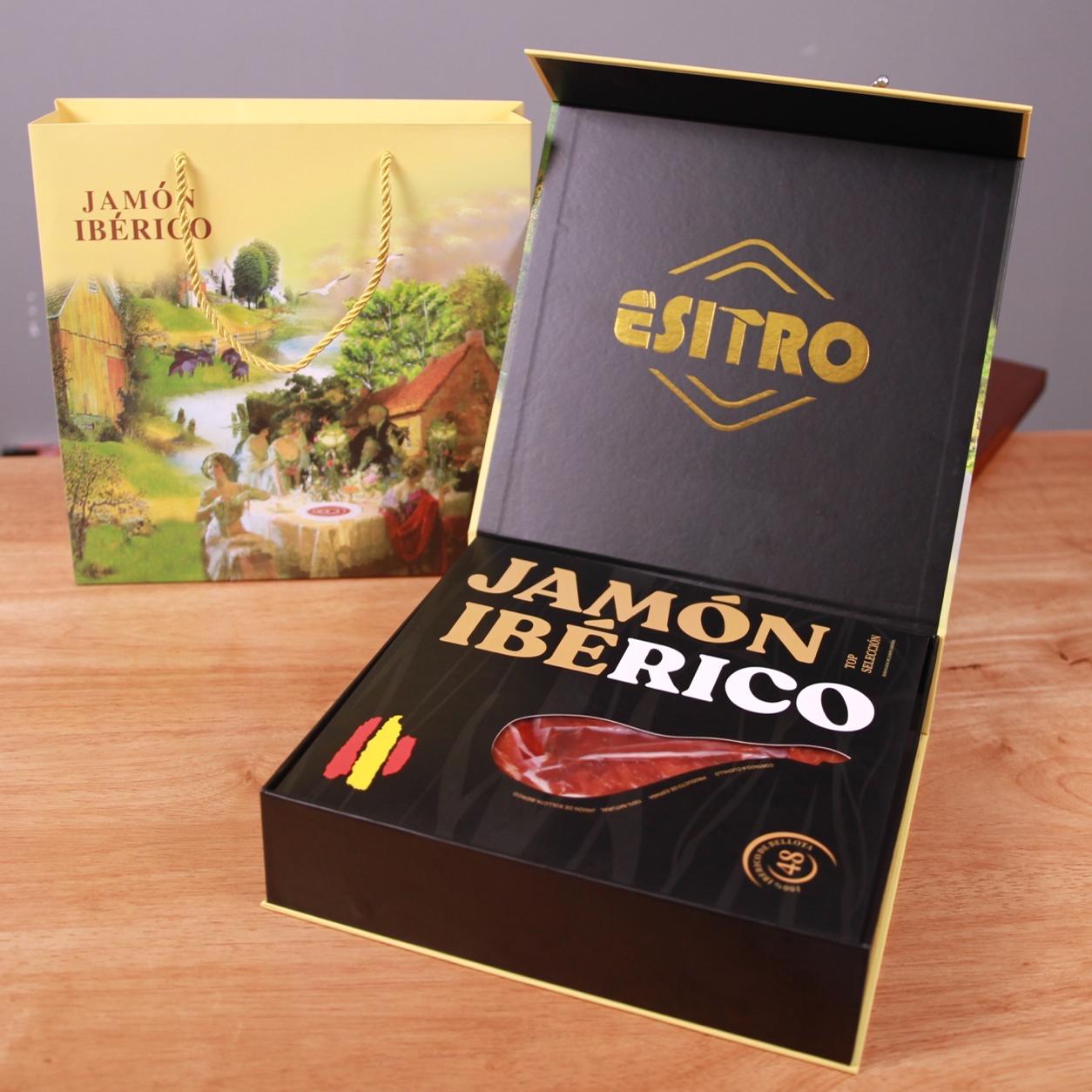 西班牙伊比利亚火腿切片礼盒装白标绿标红标黑标5J现切黑猪橡果