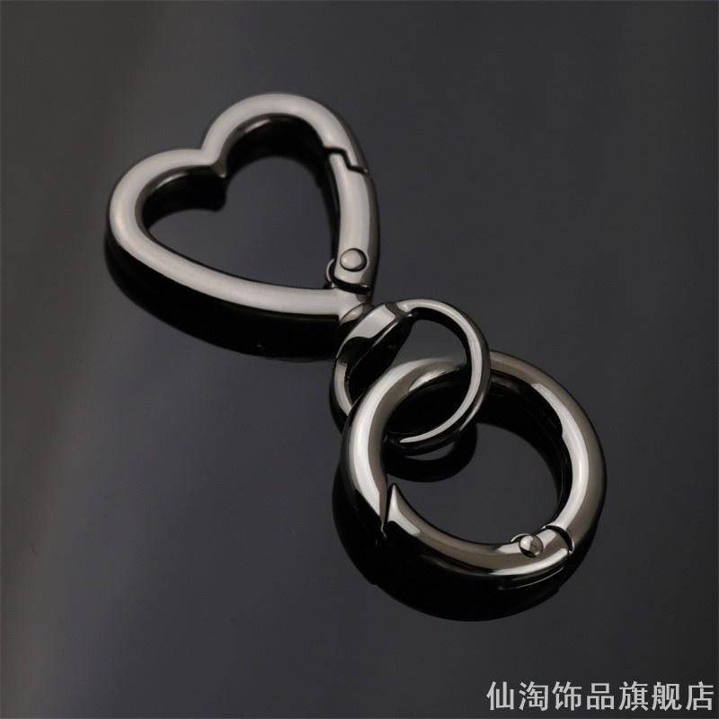 肩带包包珍珠链条包钥匙扣钩扣