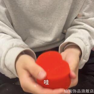 魔术道具海绵小球心型海绵球耐用海绵纯手法街头魔术海棉近景泡妞