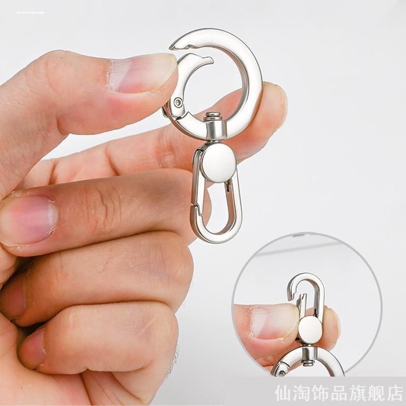 手机挂绳夹片金属指环扣弹簧圈