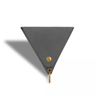 零钱袋女小迷你钱包硬币纸币皮制三角耳机购物袋容纳