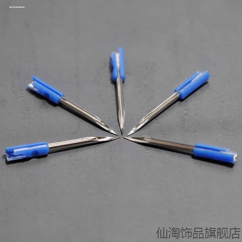 适用于千叶瑞丰吊牌枪针针头雨伞针商标针挂牌配件蓝色标准配套图片