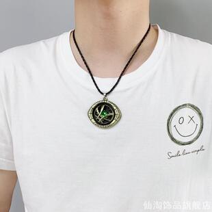 奇异博士项链漫威复仇者联盟钥匙扣无限阿戈摩托之眼2024年新款