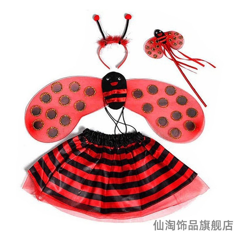 卡通装扮cosplay蜜蜂翅