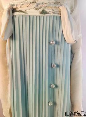 腰链挂饰流苏古风铃铛禁步腰间旗袍压襟瑶瑶公主同款汉服配饰