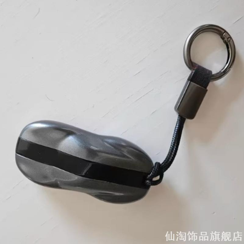 翻毛皮汽车钥匙绳挂件创意个性