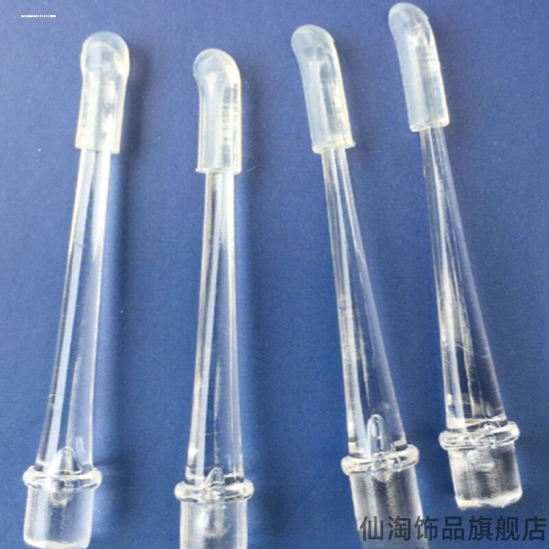 保护套套头替换套柔软儿童透明可视耳勺挖耳勺配件竹耳勺发光耳勺