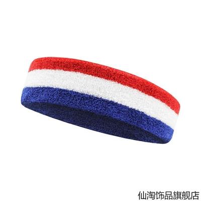 儿童运动发带男女孩吸汗止汗头巾头戴导汗防汗头带篮球跑步羽毛球