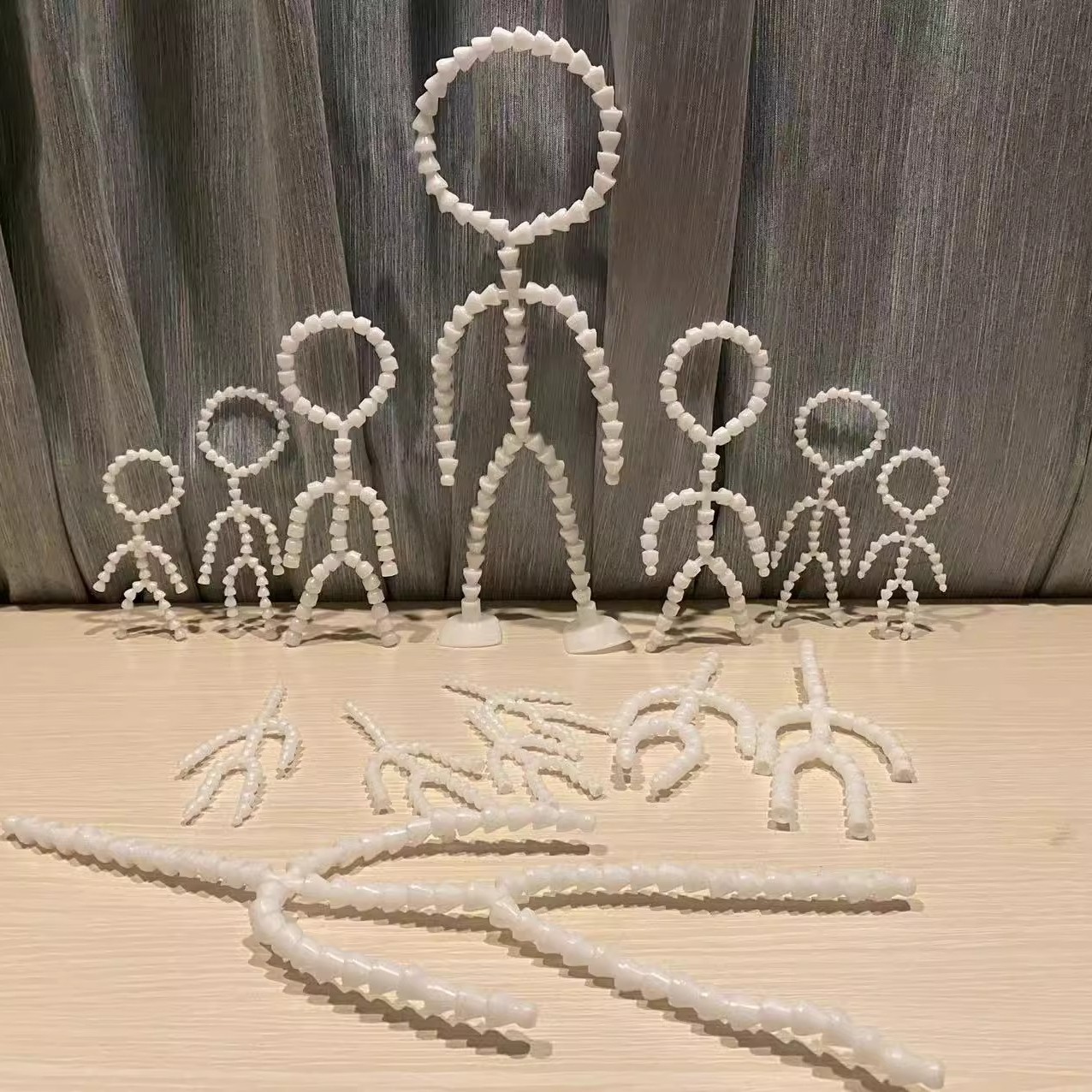 棉花娃娃骨架公仔有声特体包换尖头超可动娃娃长腿关节毛绒玩具