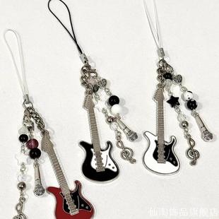 小小歌唱家手作串珠自制少女心简约ins手机链可爱咕本卡挂件