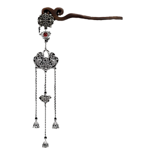 中国风流苏穗子压襟配饰精致旗袍挂复古步襟古典汉服胸针领扣挂件