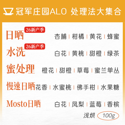 热膨胀|ALO阿洛|26产季埃塞班莎COE日晒水洗蜜处理Mosto手冲咖啡