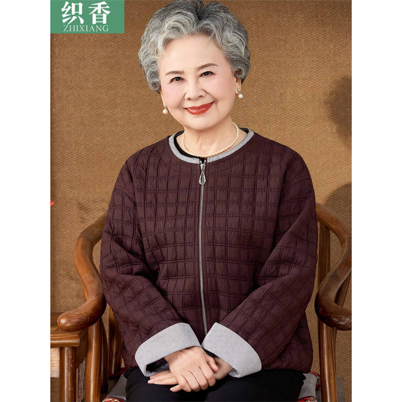 妈妈秋装外套2026新款中