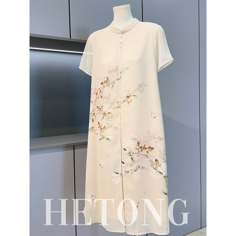母亲节妈妈端庄大气夏装