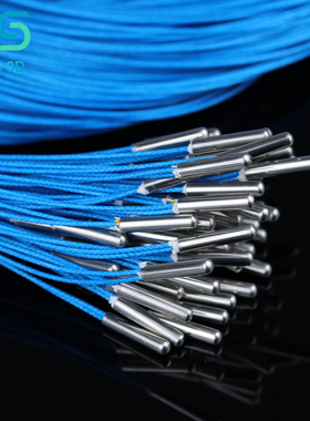 3D打印机配件热敏电阻 hotend 高温版测温棒NTC100K 传感器，1MM