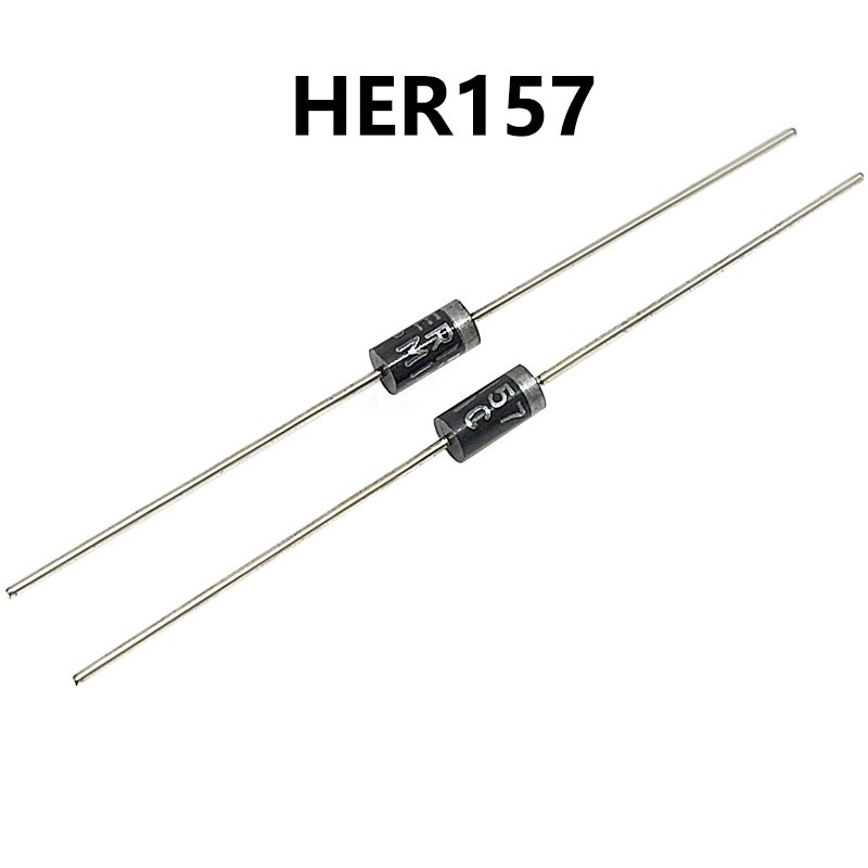 HER104 HER107 HER108 HER157超快恢复二极管 直插 MIC 1A1000V