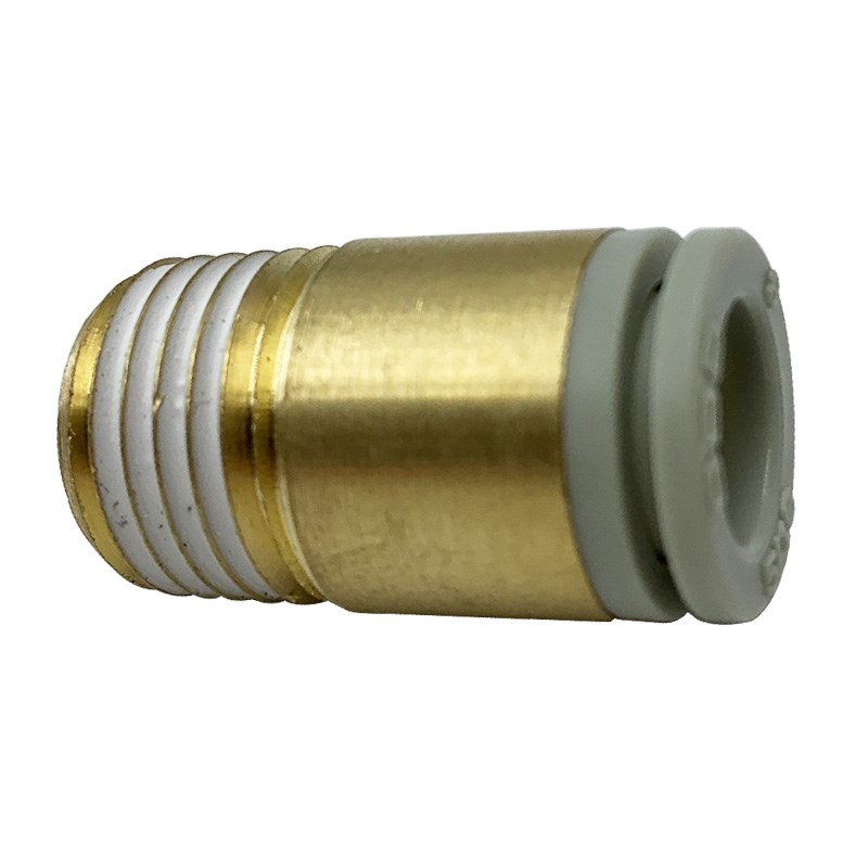 气管内六角圆柱f快插接头KQ2S04-M5 KQ2S06-01S KQ2S08-02螺纹直