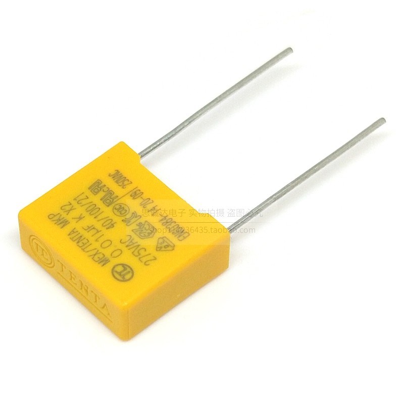 275V103K 全新安规电容X2 0.01UF 10mm脚距 X2 275V103 P=10MM