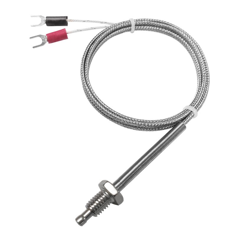 K型E型M6/M8螺钉式热电偶PT100温度传感器温控感器测温感温探头