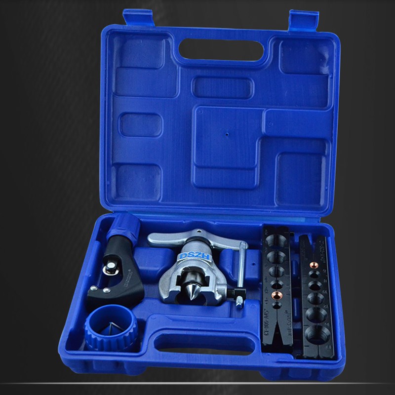 弯管器铜管铝管空调管铝塑管不锈钢pvc手动三槽扩管胀孔工具68 10