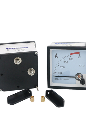 SQ-72/CP-72指针式电流表100/5A 250/5A 交流直流电压表250V 450V