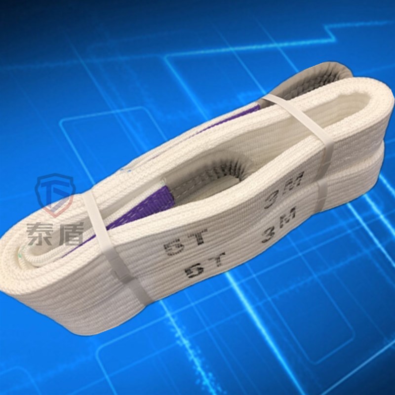 3T*2M扁平吊带 起重吊装带 吊带 3吨2米 白色 吊装带3T2m