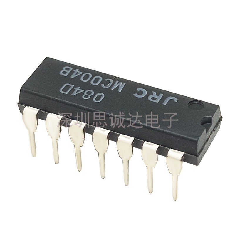 NJM084D 原装 JRC084D四路J-FET输入运算放大器 JRC084D DIP-14