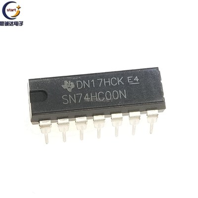 SN74HC00N 直插 DIP-14 全新正品 74HC00 74HC00N