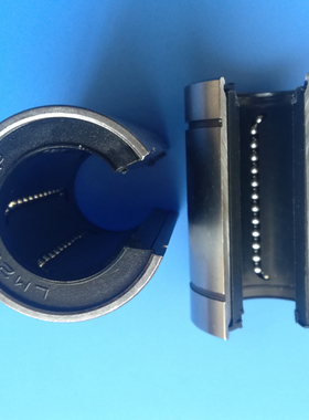 雕刻机圆形开口圆轨滑块LM25UU-OP LM20UUOP LM16UUOP圆轨滑块