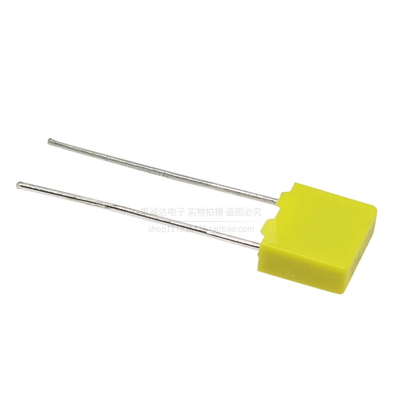 100NJ100 校正电容 100V104J 100NF 0.1UF 较正电容 P=5mm 脚距