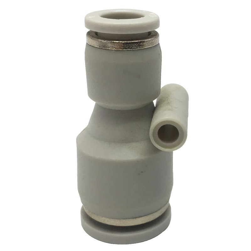 SWD白色快插接头PG12-10气动C&B 变B径对接10-8 16-12 10 8变6直