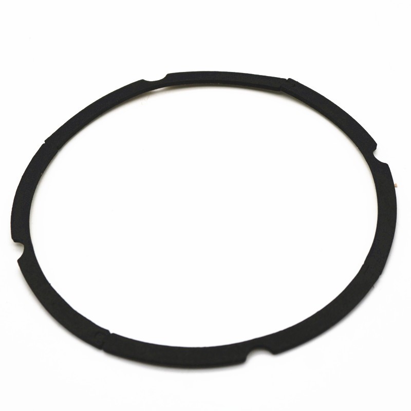 6.5寸汽车喇叭密封条扬声器减震垫接线盒封口背胶密封垫圈一对价