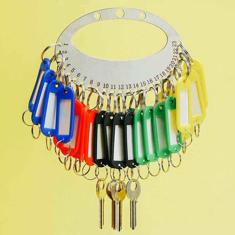 家用学校宾馆管理分类牌钥匙圈