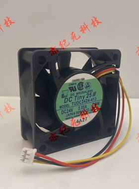 tudc24z4-413 dc24v 0.08a 1.8w 日本精工风扇 60*60*25mm