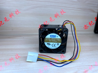 DBTA0420B2L 4cm 4020 12V 0.17A PWM全新服务器机箱电源风扇