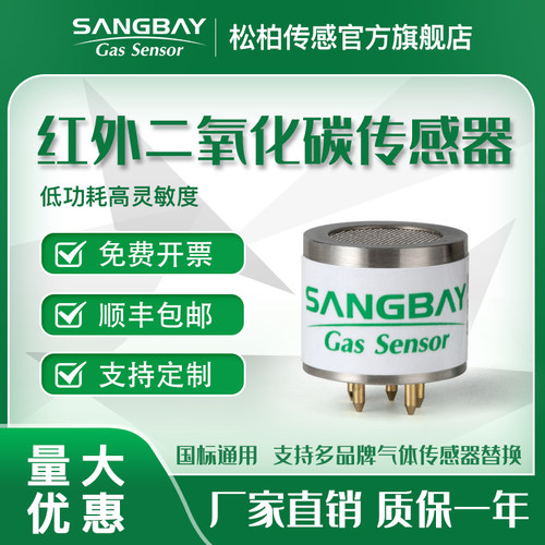 二氧化碳气体传感器sangbay红外