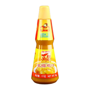 粤师傅一品御厨浓缩鸡汁1kg*6瓶 提鲜粥铺煲汤炖品花甲火锅调味汁
