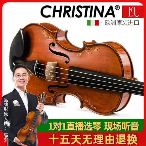克莉丝蒂娜小提琴欧洲原装进口琴
