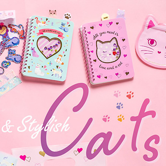 可爱a6烫金随身少女心笔记本