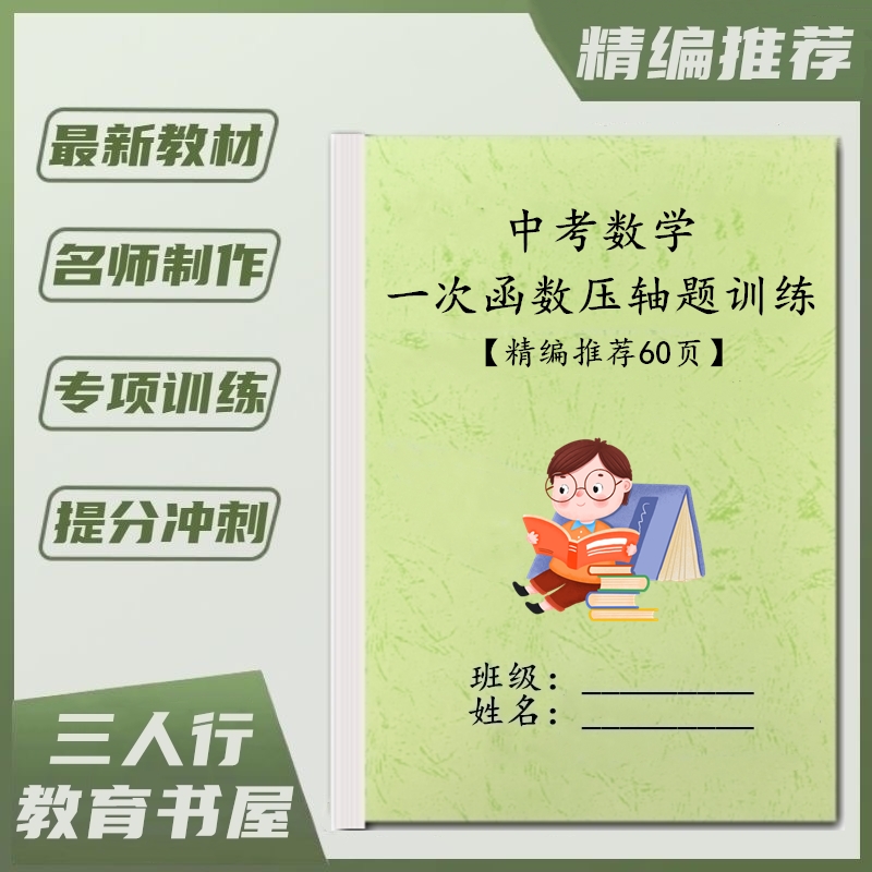 中考数学一次函数专项练习题