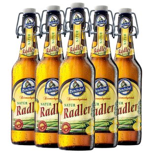 德国原装 进口慕尼黑猛士黑啤白啤柠檬拉德乐啤酒送礼佳品春节礼口